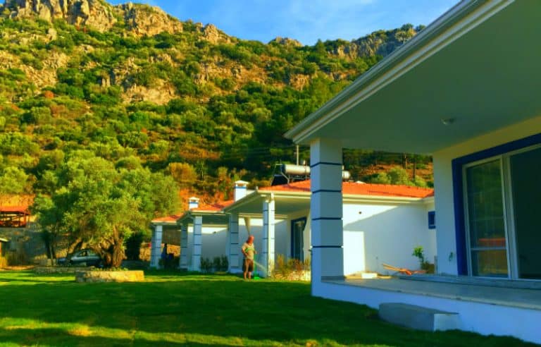 Datça�da kiralık tatil eviniz Datça Parla